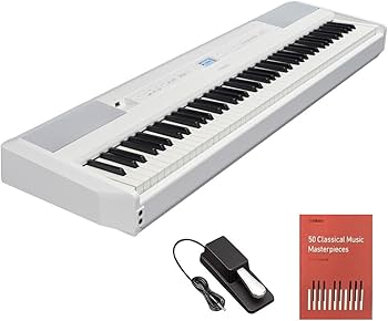 【YAMAHA】電子ピアノ　引き取りに来てくださる方のみ Amazon | ヤマハ 電子ピアノ P-525WH Pシリーズ 88鍵盤 木製鍵盤